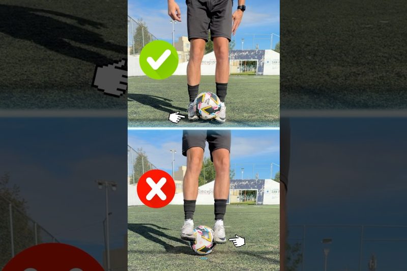 Aprende este TRUCO básico de fútbol ⚽️✅ #futbol